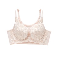 Direct from Japan Nissen_ Comfortable Posture Correcting Front Hook Back Smoothing Bra for Women - S