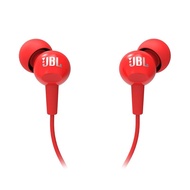 JBL by Harman C100SI In-Ear Headphones (Red)
