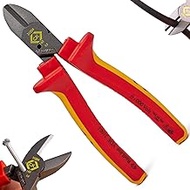 C. K Tools 431004 RedLine VDE Insulated CombiCutter1 for Hard, Med, Soft Wire, 6-1/2-Inch OAL