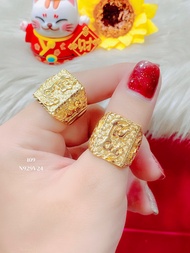 Nhẫn Nam Tài - Lộc Mạ Vàng 24K UHA N929