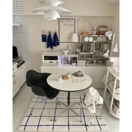 ChillPark Eames Dining Table Medieval Simple Conference Table Blogger Same Style Small Room Round Ta