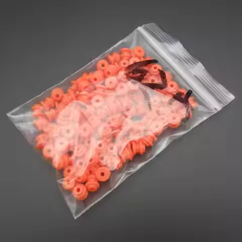 [50Pcs/Lot] 62A Plastic Soft Pulley Gear Model Motor Wheels 6mm Shaft Aperture Dia. 2mm 1.95MM Singl