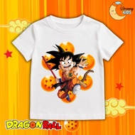 Dragon Ball T-shirt for boys and girls 9kg-34kg, soft fabric