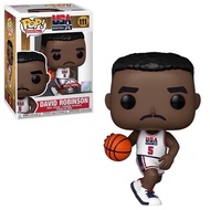 FUNKO POP 111 NBA Legendary David Robinson w/1992 USA White Uniform
