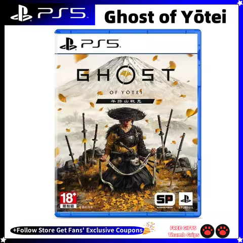 PS5 New Game CD Ghost of Yōtei Sony Playstation 5 Game Card Disc Playstation5 PS5 Ghost of Yōtei