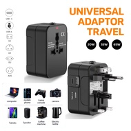 Universal Travel Adapter USB Type C UK EU USA PD 20W 35W 65W International Power Plug