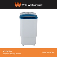 White Westinghouse WWM60M 6kg Single Tub Washing Machine