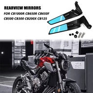 Motorcycle rearview mirror modified wind wing rear shockproof mirror For HONDA CB1000R CB650R CB650F