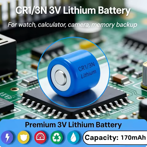 3V CR1/3N 170mAh Lithium Battery Cells 3V CR-1/3N CR13N M6 M7 DL-1/3N CR1/3N high-discharge high cur
