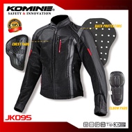 KOMINE JK095 Motorcycle riding Jacket Men Rider Rides Breathable High-performance Resistance Jacket