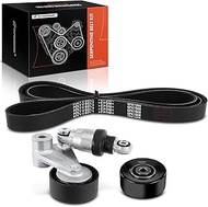A-Premium Engine Serpentine Belt Drive Kit Compatible with Kia Sorento 2016-2018, Sedona 2015-2019, 