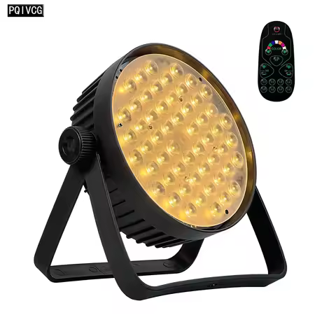 54x3w Warm White LED PAR Light Stage Light DJ Bar Lighting Full Warm Light LED Strobe Wall Washer La