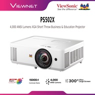 VIEWSONIC PS502X 4,000 ANSI LUMENS XGA (1024X768P) SHORT THROW BUSINESS & EDUCATION PROJECTOR V 1500