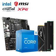 【重磅價】Intel【10核】Core i5-14400+微星 PRO B760M-P DDR4+美光 Crucial PRO DDR4-3200 16G*2+威剛 XPG S70 BLADE 1TB