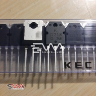 Transistor 2SD718 D718 Original KEC - 1 pcs