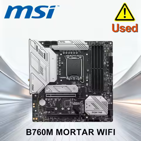MSI MAG B760M MORTAR WIFI LGA 1700 4×DDR5 192GB 1×HDMI 1×DisplayPort 24.3×24.3cm