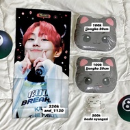 Clearance enhypen juungwon heeseung jay jake sunghoon sunoo ni-ki 20cm binder 4p cushion slogan chew