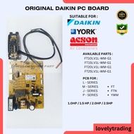 [Original Daikin] Indoor PCB Board For Wall Mounted Air Cond / IC Board  (1.0HP, 1.5HP, 2.0HP, 2.5HP) 冷气电板