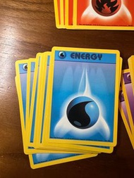 1999年 Pokemon Energy Card Water Type 水系初代 絕版 美版 英文 寵物小精靈 寶可夢 能量卡 PTCG