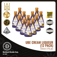 Ube Cream Liqueur | Agimat at Ugat | Destileria Barako | 700ml 17% ABV | 12 Bottles