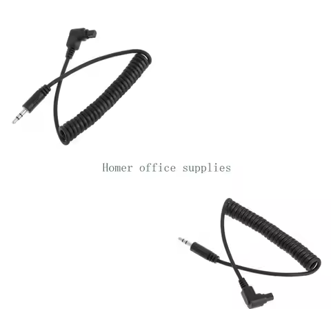 K43B 3.5mm-C3 Camera Remote Shutter Release Connecting Cable For 5D/6D/7D/Mark