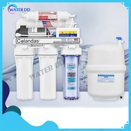 COLANDAS RO เครื่องกรองน้ำดื่ม 5 ขั้นตอน ระบบ (Reverse Osmosis System) รุ่น กระบอก 1 ใส อุปกรณ์ครบชุ