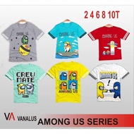 Among us Kids Clothes Imported vanalus Brand