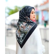 Jilbab Segi Empat Motif Jumbo 130x130 Premium Hijab Motif Syari