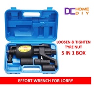 PRC EFFORT WRENCH LORRY LORI BUKA NUT TAYAR TYRE SPANNER AUTOMOTIVE SOCKET 21MM 41MM KING TOYO REMAX