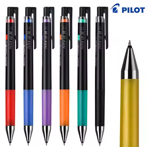 Pilot Juice Up 0.4mm Retractable Gel Ink Pen ST Nib Black Pen Quick-drying Smooth DIY Hand Account L