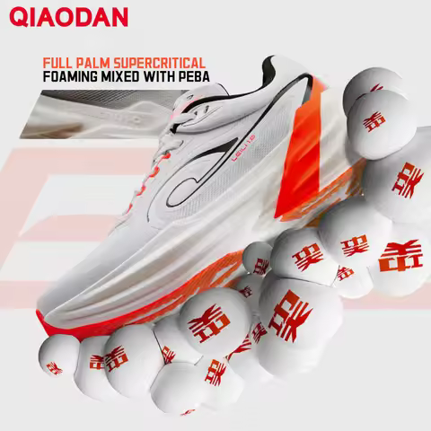 QIAODAN TG1.0 Marathon Running Shoes Men's Basketball Sport Shoes Shock Absorbing High Rebound Train