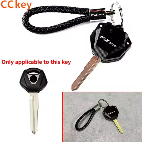 For YAMAHA FZ 25 FZ-25 FZ25 2017-2024+ Accessories Motorcycle CNC Keychain Case Shell & Keychain Key