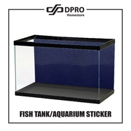 Sticker Aquarium Sticker Background Sticker Glass Fish Tank Sticker