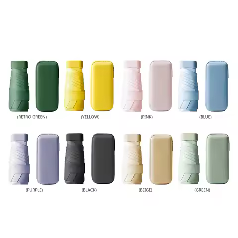 Anti-UV Umbrella Anti-sunburn Sunny Umbrella Rainy Umbrella Family Friends Gifts