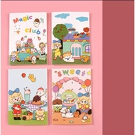 Buku Tulis Mini A6 Motif Lucu Buku Catatan Kecil Notebook Mini - A6 Girl Sweet