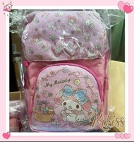 【清倉特價❤️‍🔥最後2個】香港正版🇭🇰 Sanrio my melody piano 返學書包/ 兒童書包 s size/ 護脊書包  / Melody 背包