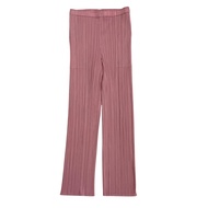 成色極佳 ★ 三宅一生PLEATS PLEASE PLEASE 25AW PP53JF134 褶皺褲 粉紅色 2碼 日本製造 正品女裝
