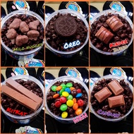 KoQiQil Mini Choco Jar Milo Oreo Kit Kat M&M Food Beverage Canned Cocojar viral sedap murah homemade