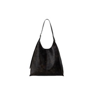 BLANK SPACE|Gaby Genuine Leather Crinkle Tote Bag