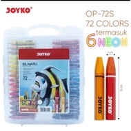 Joyko Crayon Contents 72 colors OP-72S