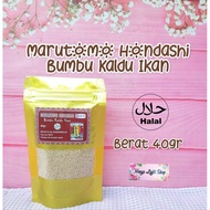 Hondashi Fish Stock 25gr 50gr 100gr halal fish stock powder marutomo dashi daffinomoto fish stock po