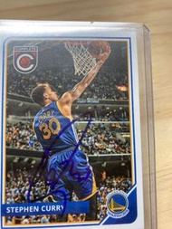 Curry signed auto card(親簽）