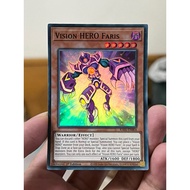 Yugioh Vision HERO Faris Card