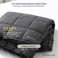 Weavve Weighted Blanket [gravity blanket | blanket cotton | heavy blanket | sleep aid | Oeko-Tex®]