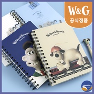 Wallace and Gromit index notebook Pinkfoot Official Licensed Notebook