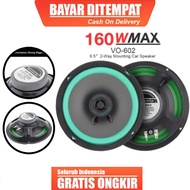 ( 2PCS ) Speaker Pintu Mobil Pcinener 6.5 Inci Spiker Mobil Subwoofer HiFi 160Watt Salon Mobil Super
