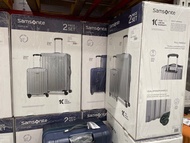 4.29代購全新‼️‼️2 PCS 套装Samsonite  Luggage Suitcase Rimova 20" &amp; 28"新秀麗行李箱套裝超方便银色可擴展行李喼可即日 交收