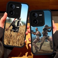 S44 PUBG Game Casing for VIVO Y200 Y33 V23E Y51A Y51 Y53s Y75 V25 Y31 V50 Lite V25E V23 Y51S 5G blac