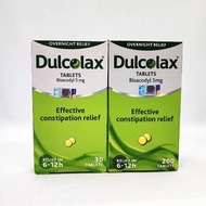 Dulcolax Tablets (Bisacodyl 5mg) 30s/ 200s