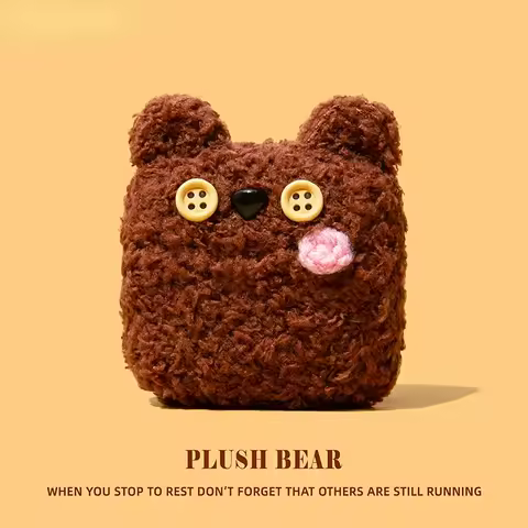 Rabbit Plush Case for AirPods 4 Airpod 1 2 3 Pro Pro2 Bluetooth Earbuds Charging Box Protective Earp